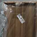 Acacia Wood Serving Tray with Handles Set of 2  Decorative Serving Trays Platter for Breakfast in Bed, Lunch, Dinner, Patio, Ottoman, Coffee Table, BBQ, Party Great for Lap &Couch