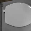 Bemis Slow Close Elongated Toilet Seat, Easy Clean Hinges, White
