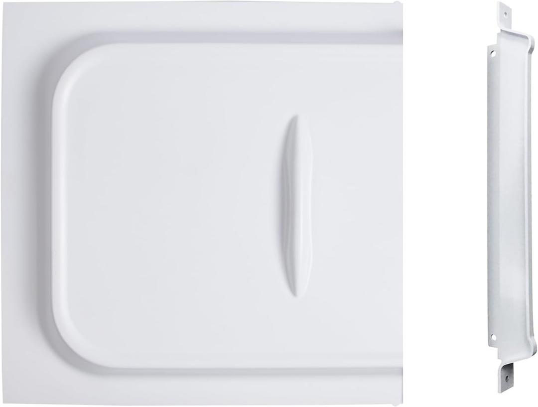 RVGUARD RV Screen Door Slide, 12 Panel with Slide Stop, fits for RV, Camper, Travel Trailer, OEM Replacement, White