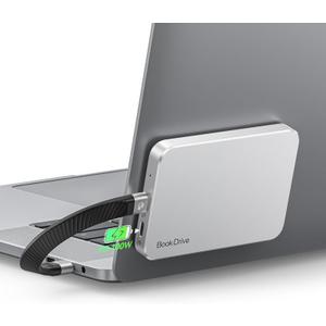 ORICO BookDrive 512 GB Magnetic External SSD with PD 100W Charging for Labtop & USB-C Smartphone - Magsafe Portable Solid State Drive, 1000MB/s for USB 3.2 Gen2 - P10Plus