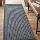  Non-Slip Flooring, Peel and Stick, Soft Thick Padding for Quiet Comfort, Install Floor Mat for Home, Kitchen, Hallway (Grey)