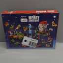 Advent Calendar 2025 Christmas Train Building Blocks Set, Christmas Countdown Calendar Surprise Box Kit, 14-in-1 christmas-Themed Building Kit, Holiday Decor, Gift for Teens & Adults, 578PCS