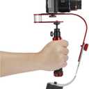 PRO Video Camera stabilizer for GoPro, Smartphone, Canon, Nikon - or Any Camera up to 2.1 lbs