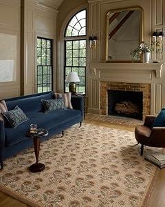 Loloi Chris Loves Julia Rue Wheat/Sage 5'-0" x 7'-6" Area Rug