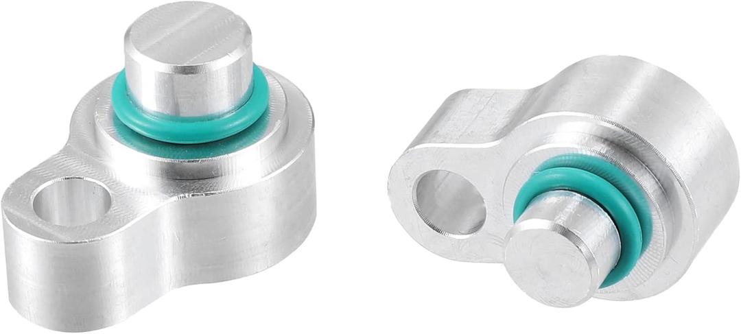 X AUTOHAUX 2 Set Rear AC Air Conditioning Block Off Cap Kit for Ford Expedition 2007-2016 for Ford Explorer 2011-2016 for Lincoln MKT 2009-2016