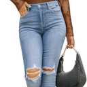 PINKMSTYLE Women's Long Sleeve Lace Bodysuit High Neck Sexy Tops for Going Out, Concert, Date Night Outfits (XL)