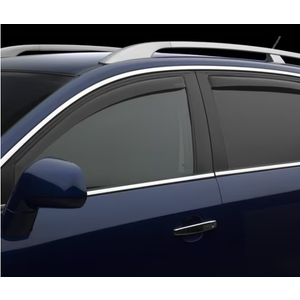 Silverado Rain Guard - Window Visors for 2019-2025 2026 Chevrolet Chevy Silverado/GMC Sierra 1500 Crew Cab, Out-Channel Side Window Rain Guards for Silverado Accessories, 4PCS, Black