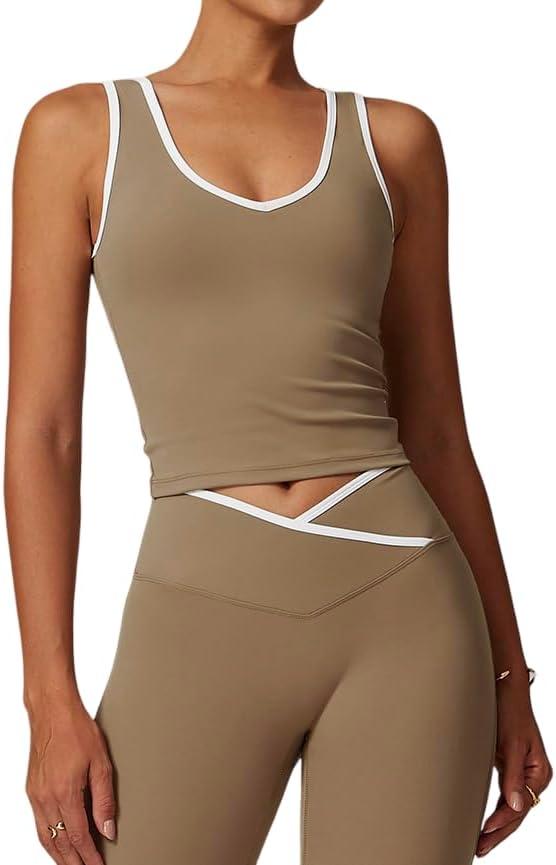 Womens Workout Yoga Set - Flare Leggings, Crossover V-Cut Pants, Shorts, Bra, and Crop Top M