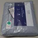 Twin Size 3 Piece Sheet Set - Comfy Breathable & Cooling Bed Sheets Set - Hotel Luxury Bedding for Women, Men, Kids, Teens, Boys & Girls - Deep Pockets, Soft & Wrinkle Free - Blue (Heathered Sheets)