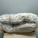 U-A Floor Cushions Sitting Pillow, Thick Meditation Pillow for Sitting on FloorSolid Square Floor Pillow for Kids Reading Nook,Yoga Living Room Sofa Balcony Outdoor,31x22 Inch (Beige)