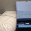 DreamyBlue Signature Pillow w/Adjustable Loft  Shredded Memory Foam Fill  Neutral Alignment for Side, Back, and Stomach Sleepers  Washable Bamboo Rayon Cover  CertiPUR-US Certified Foam (King) (King (Pack of 1))