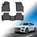 Floor Mats for Audi Q7/SQ7 2017-2026, Q8/SQ8 2019-2025