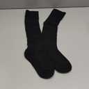 Viasox EasyStretch Diabetic Socks for Men & Women, Non Binding Top, Seamless Toe, Loose Fit, 3 Pack (Large, Black)