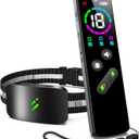 Dog Shock Collar with 10 Levels Beep, 2680FT 4 Modes Electric Dog Training Collar with Remote, Waterproof Dog Shocker for Large Medium Dogs (8-120Lbs) Black