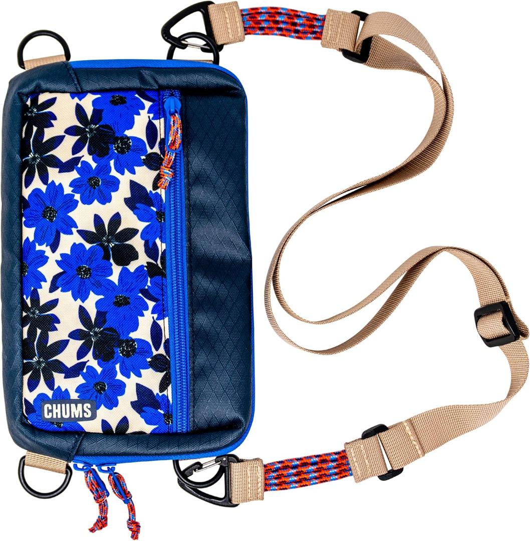 Chums Rover Crossbody Sling Bag for Women & Men Convertible, Multi-Pocket Day Pack for Travel
