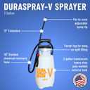B&G DuraSpray V Chemical Resistant Plastic Sprayer, 2 Gallon