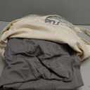 Bare Home 100% Organic Cotton Jersey Sheet Set, Ultra Soft, 100% Cotton - Sheet Set & Pillowcase - Deep Pocket Bed Sheets (Twin, Grey)