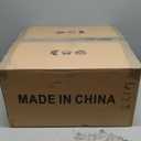 Boho Fandelier Ceiling Fans with Lights, Rattan Chandelier Fan Gold Caged Ceiling Fan with Light Remote, Flush Mount Chandelier Ceiling Fan with 6 Speeds Fandelier for Bedroom, Living Room,Kitchen