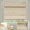 No Drill Cordless Roman Shades