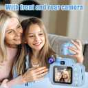 2 x Kids Camera Toys, Christmas Birthday Gifts for Boys/Girls, HD Digital Video Camera for 3 4 5 6 7 8 9 Year Old Kids with 32GB SD Card