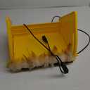 Heating Brooder Plate for Chicks Ducklings, Adjustable Brooder House for Keeping Poultry Warm(Yellow)