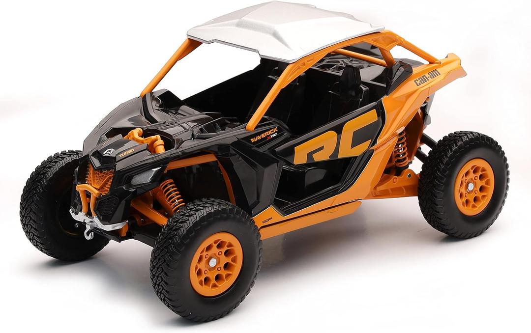 Can-Am Maverick X3 XRC Turbo ATV Orange and Black 1/18 Diecast Model by New Ray
