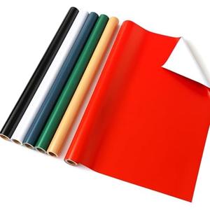 Tenceur 6 Rolls Bulletin Board Paper 24 Inch x 33 ft Colored Craft Fade Resistant Paper Roll Bulk for Drawing Painting Classroom Decor(Boho Color)