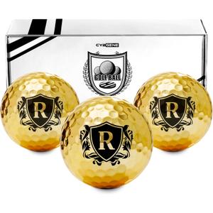 Golf Gifts for Men Unique, Personalized Colored Golf Balls, Cool Accessories for Golfers, Golf Lovers, for Birthday and Christmas