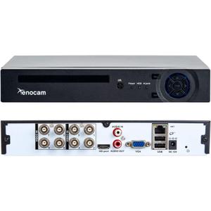8CH 1080N Hybrid 5-in-1 AHD DVR (1080P NVR+1080N AHD+960H Analog+TVI+CVI) Standalone DVR CCTV Surveillance Security System Video Recorder Motion Detection HDD & Cameras not Included