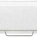 Frigidaire AIRFRYTRAY Ready Cook Oven Insert, Silver Basket: 18.4 x 15.3 x 0.8, Rack: 24.1 x 15.3, 15.2 ounces - (Compatible Only with select models listed)