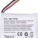 Replacement Battery 300-10186 for ADT Command Smart Security Panel 7500mah 3.6V 27Wh