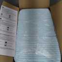 Amazon Basics Leak-Proof Dog and Puppy Potty Training Pee Pads with Quick-Dry 5-Layer Design, X-Large Size 28 x 34 Inch, Blue & White, 40-Pack