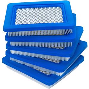5 Pack 491588s Air Filter, Compatible with Briggs and Stratton 491588, Toro 20332, Craftsman 3364, Premium Lawn Mower Air Cleaner