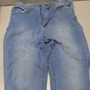 Womens Plus Size Skinny Jeans Stretchy High Waisted Ripped Distressed Ankle Jean (Blue-040)
