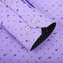 Alex Vando Mens Printed Dress Shirts Long Sleeve Regular Fit Button Down Shirt (XL)