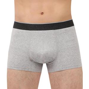 Mens Washable Incontinence Protective Underwear Reusable Bladder Leak Protection Boxer Brief 60 ml Absorbency 1 Pack (Gray, XL)