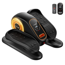 Under Desk Elliptical Machine, Ellipse Leg Exerciser for Seniors, Quiet & Portable Electric Seated Eclipse Exercise Training Machine with Remote, 12 Speeds & Mute Function, Manual & Auto Mode