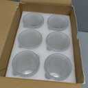 Vintage Hobnail Drinking Glasses Set of 12, 12 oz Highball Glasses & 10 oz Cocktail Glasses, Embossed Glass Cups, Clear Water Glasses Kitchen Bar Glassware Set for Beer, Juice, Cocktail, Whiskey