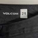 Volcom Men Vmonty Stretch Chino Short, Black, 29