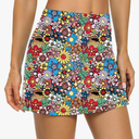 LouKeith Tennis Skirts for Women Golf Athletic Activewear Skorts Mini Summer Workout Running Shorts with Pockets, size -S