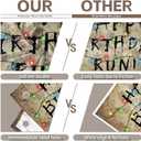 72x43inch Spooky Rustic Alphabet Backdrop Retro Colorful Light Bulbs Background Aldults Kids Birthday Party Baby Shower Decorations Photo Banner Props