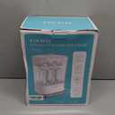 HAUTURE Bottle Sterilizer and Dryer, 6-in-1 Baby Bottle Sterilizer (Esterilizador de Biberones), 10 Bottles Capacity, Electric Steam Bottle Sanitizer for Baby Bottles, Breast Pump Parts & Pacifiers (White)