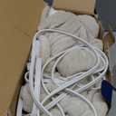 Bedsure Heated Blanket Throw Blanket with Preheat Function - Fast Heating Electric Blanket, Soft Flannel Throw with 6 Time Settings(Up to 10H), 6 Heating Settings, Gifts for Grandma (50"x60", Cream)