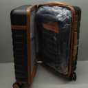 UKEIN Luggage Sets 3 Piece, Carry On Luggage 20In With Spinner Wheels,PC Hardside Suitcase Set with TSA Lock,Durable Carry On Suitcase With Travel Backpack for Men (Black, 3 piece set (20inch))