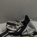 WOYYHO Pet Dog Carrier Backpack Small Dog Front Backpack Ventilated Dog Carrier Back Pack with Storage Pockets, Adjustable Straps & Safety Belt for Travel Hiking Outdoor (Size L: 10-14 lbs, Gray) (Grey)