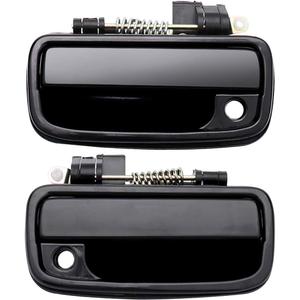 IRONTEK 1 Pair Outside Door Handle FITS 1995-2004 Toyota Tacoma Exterior Driver and Passenger Side Door Hand for 1995-2004 Toyota Tacoma 6922035020 6921035020 (Pair) (Left+Right)