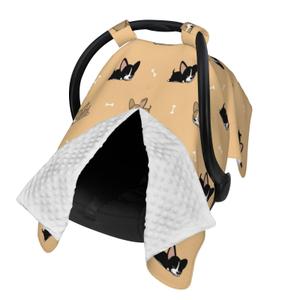 Corgi Gifts for Corgi Lovers Baby Car Seat Canopy Cover 39x27.5 Inches Multi Use Nursing Cover for Newborn Canopy Mom Nursing Breastfeeding Covers