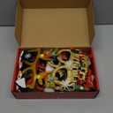 Max Fun 12Pcs Christmas Glasses Glitter Holiday Party Glasses Frames Christmas Decoration Accessories Costume Eyeglasses for Christmas Parties Holiday Favors (One Size Fits All)