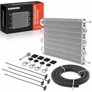 A-Premium Transmission Oil Cooler, Universal Aluminium 8 Pass Tube and Fin