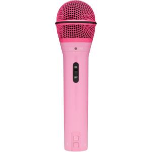 Samson Q2U USB and XLR Handheld Dynamic Microphone with Cardioid Polar Pattern for Podcasting and Live Streaming (Pink)